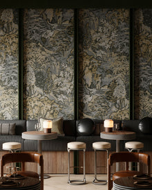 90516A Riverbank Ombre Les Tapisseries Wallpaper by Arte