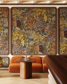 Riverbank Autumn Gold Les Tapisseries Wallpaper by Arte