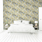 909502 Greenhouse Plants Ochre Wallpaper By Arthouse