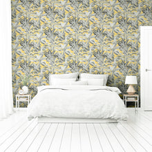 909502 Greenhouse Plants Ochre Wallpaper By Arthouse