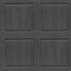 909600 Charcoal Washed Wood Panel Wallpaper by Arthouse