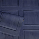 909601 Navy Washed Wood Panel Wallpaper by Arthouse