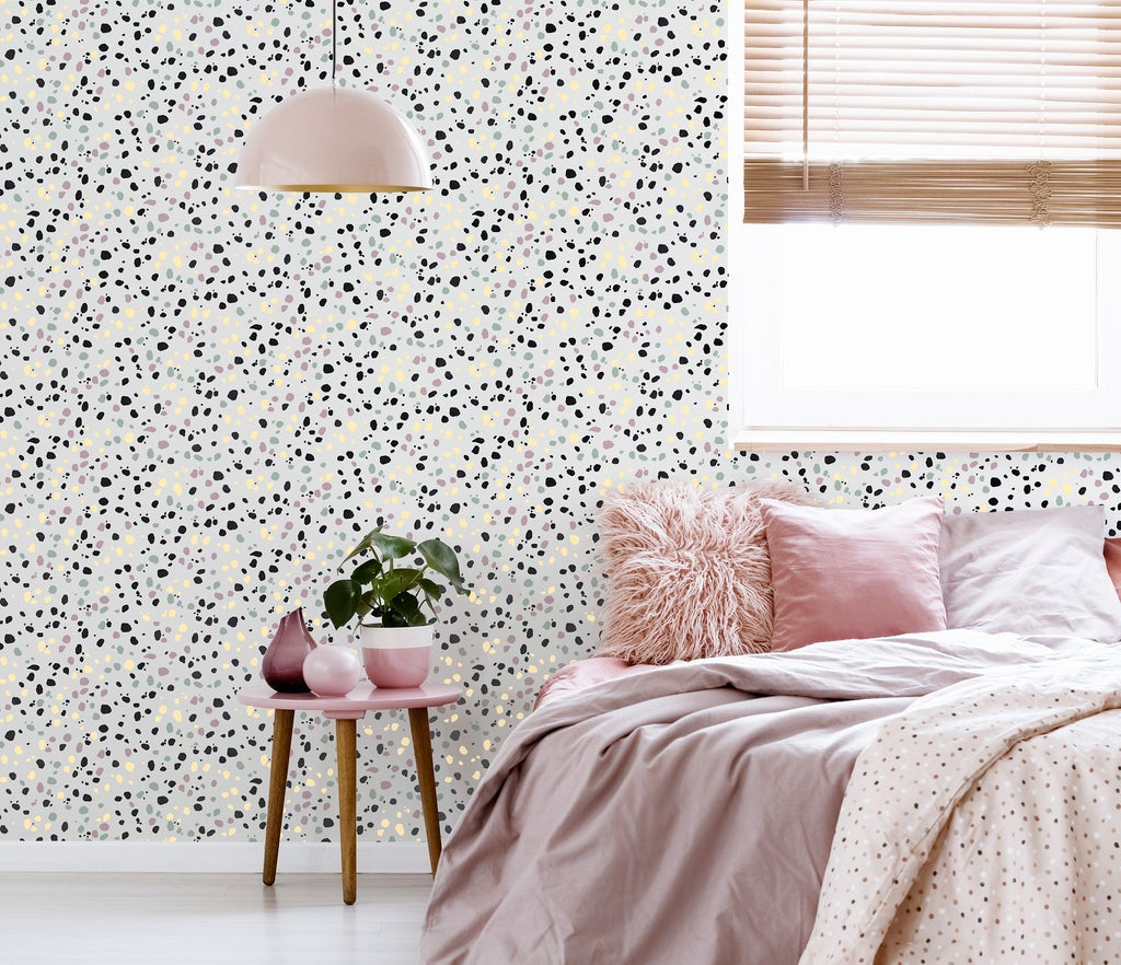909708 Dalmatian Pastel Multi Wallpaper By Arthouse