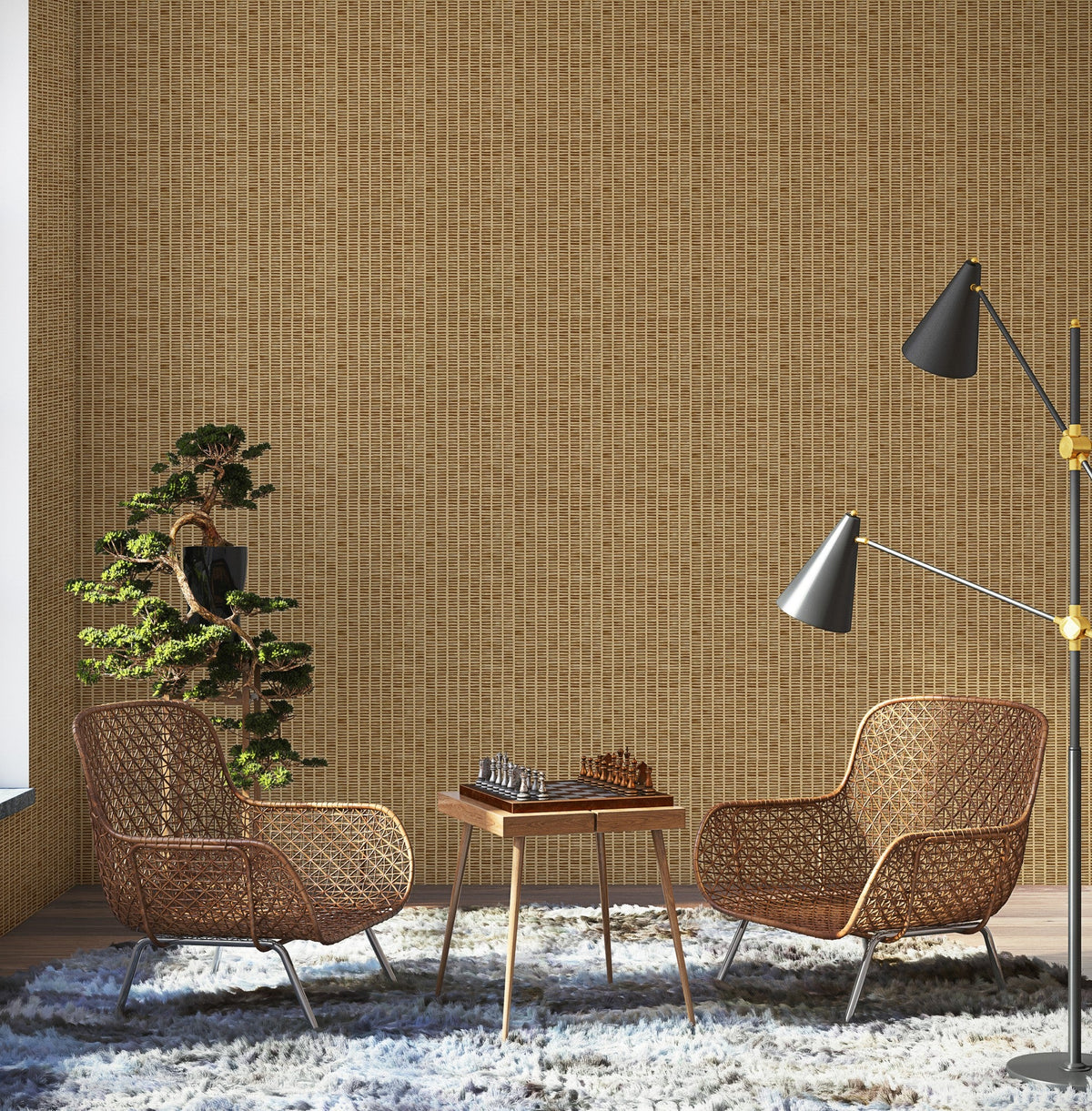 9100005 Design 7 Piece Unique Wallpaper by Coordonné