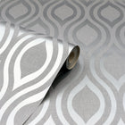 910204 Luxe Ogee Wallpaper By Arthouse