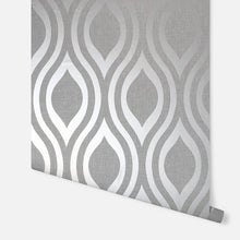 910204 Luxe Ogee Wallpaper By Arthouse