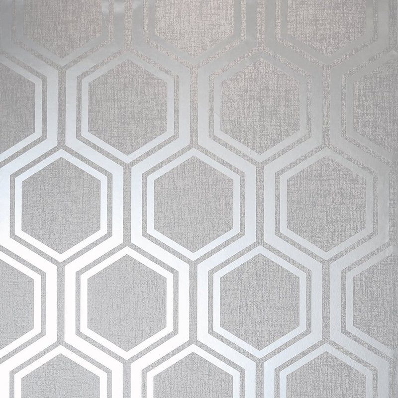 910206 Luxe Hexagon Wallpaper By Arthouse