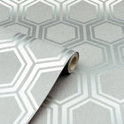 910206 Luxe Hexagon Wallpaper By Arthouse