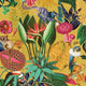 Wonderland Tropical Ochre Wallpaper by Holden Decor