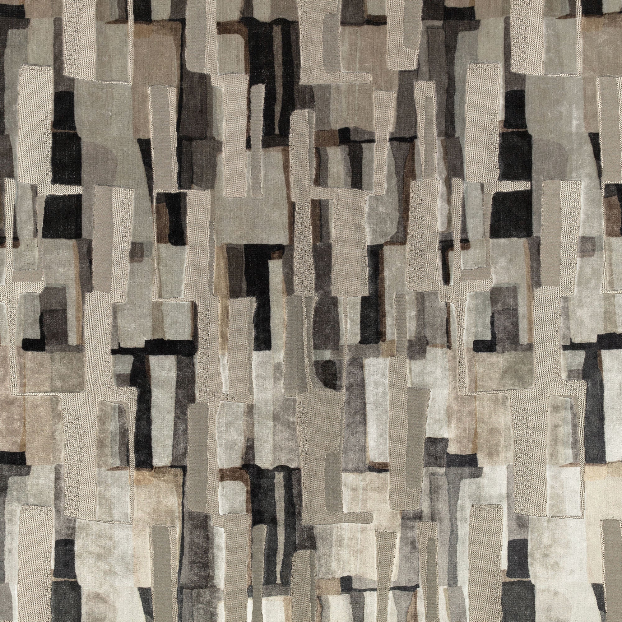 9136/01 Quadrata Mercury Tsauri Fabric by Black Edition