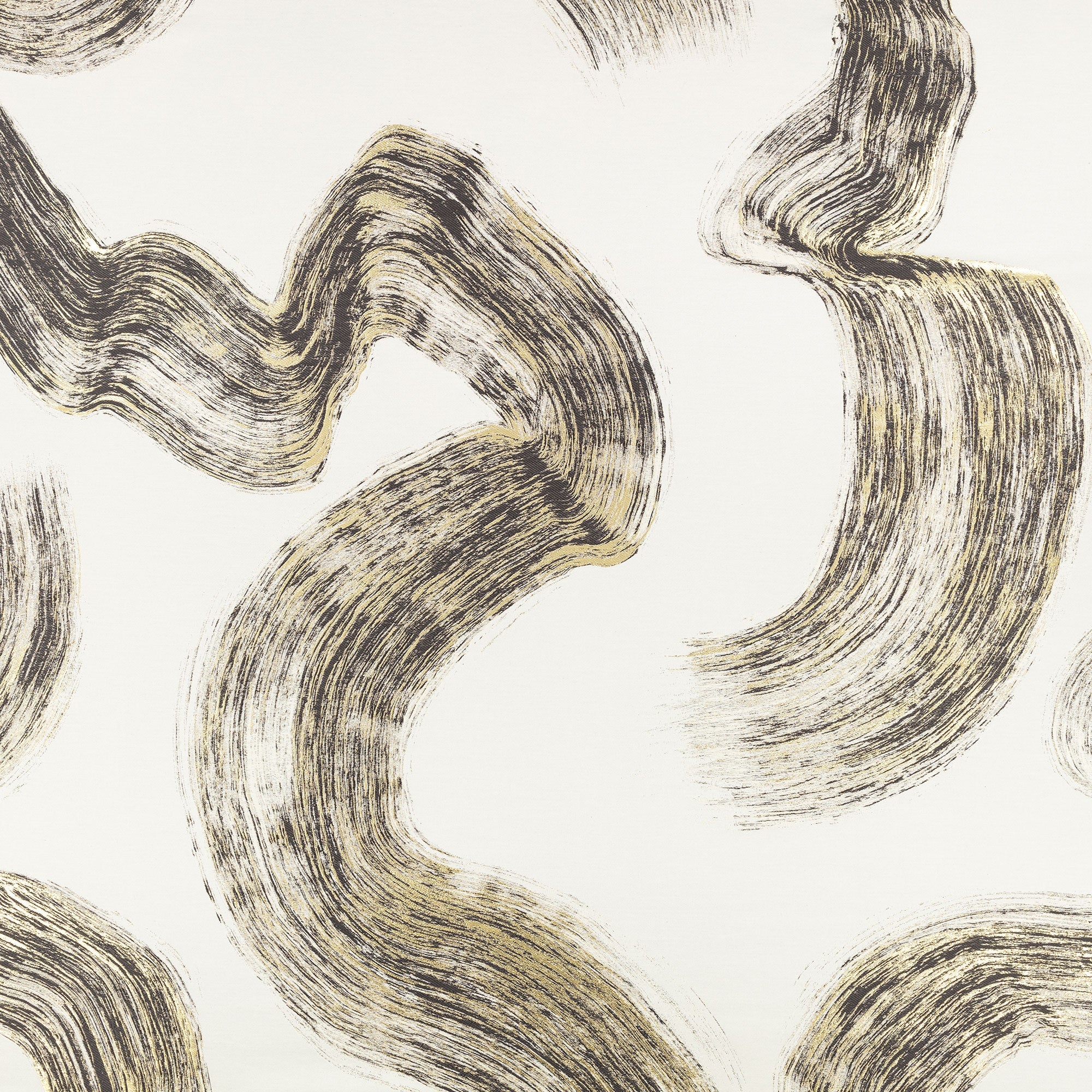 9137/01 Tsauri Gilt Oro Tsauri Fabric by Black Edition