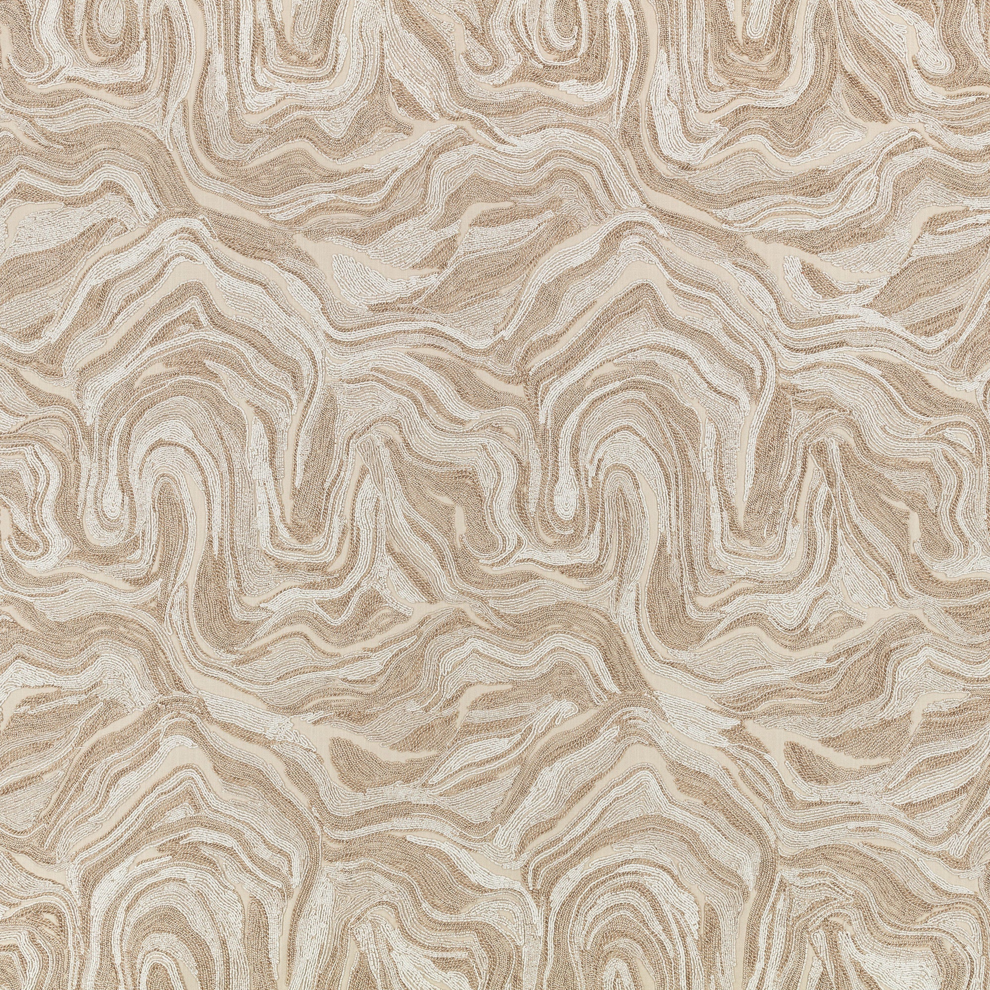 9142/01 Ondeto Sand Tsauri Fabric by Black Edition