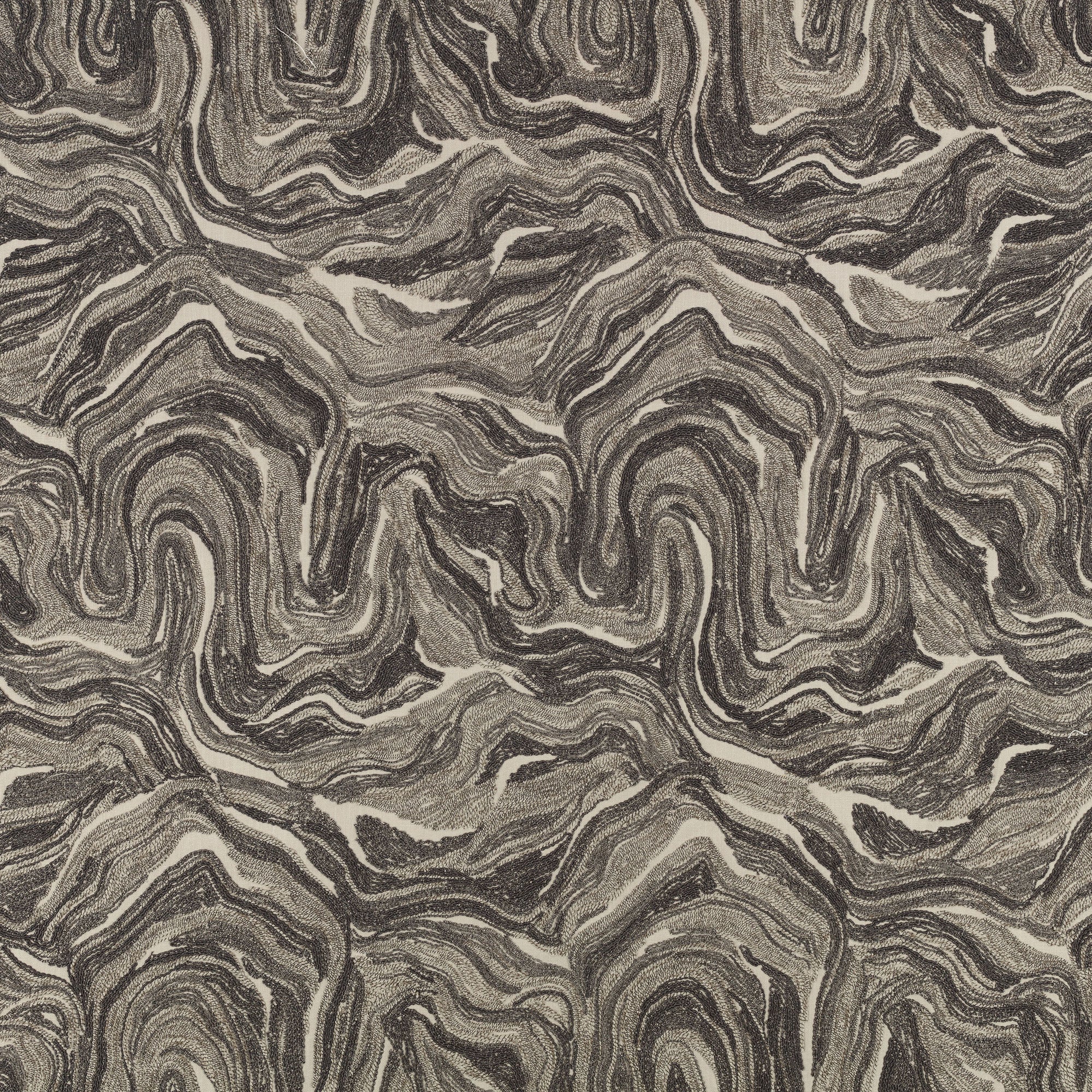 9142/02 Ondeto Anthracite Tsauri Fabric by Black Edition