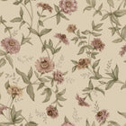 9152 Zinnia Powder Pink Flowers Wallpaper by Boråstapeter - Flat