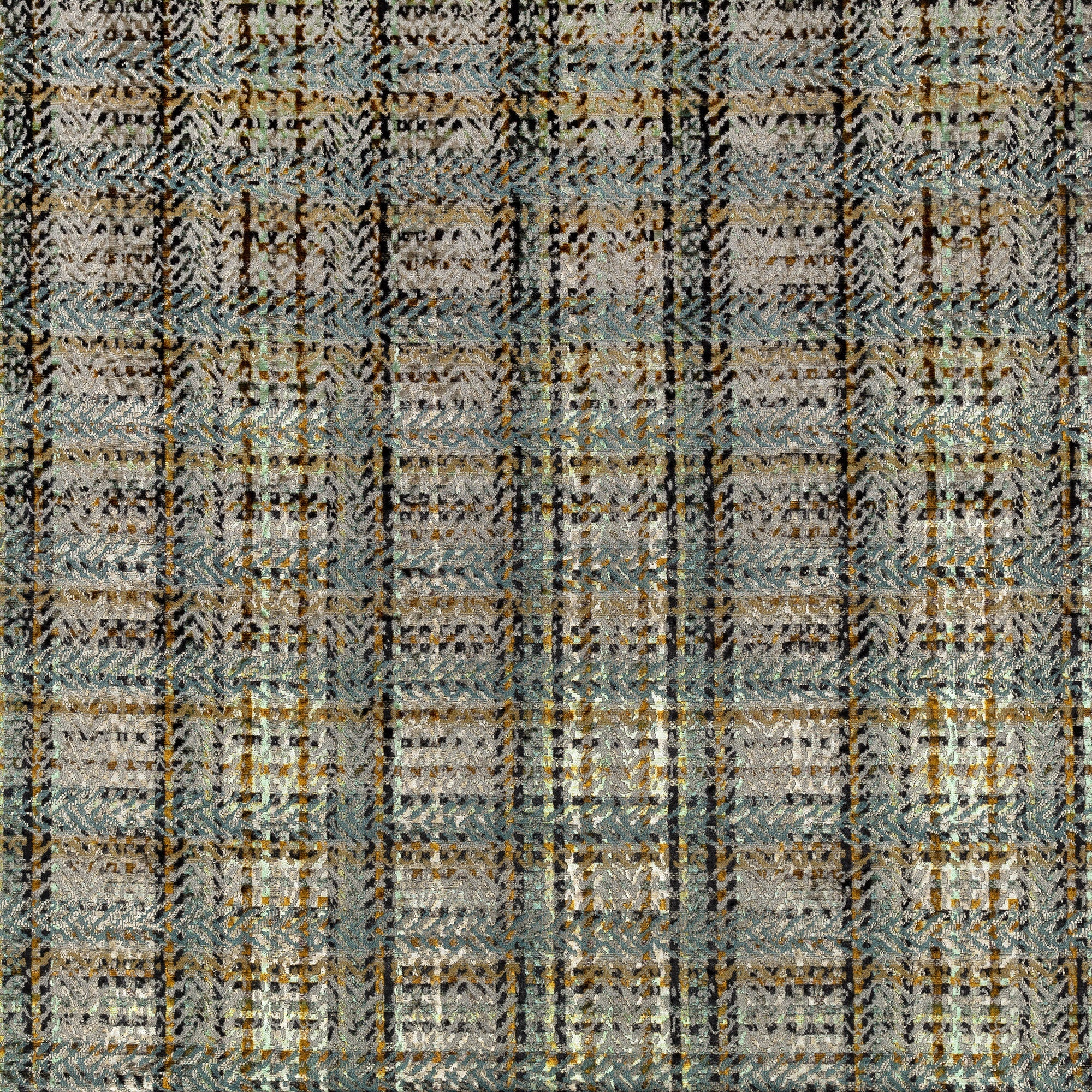 9153/02 Zurana Teal Arkose Fabric by Black Edition