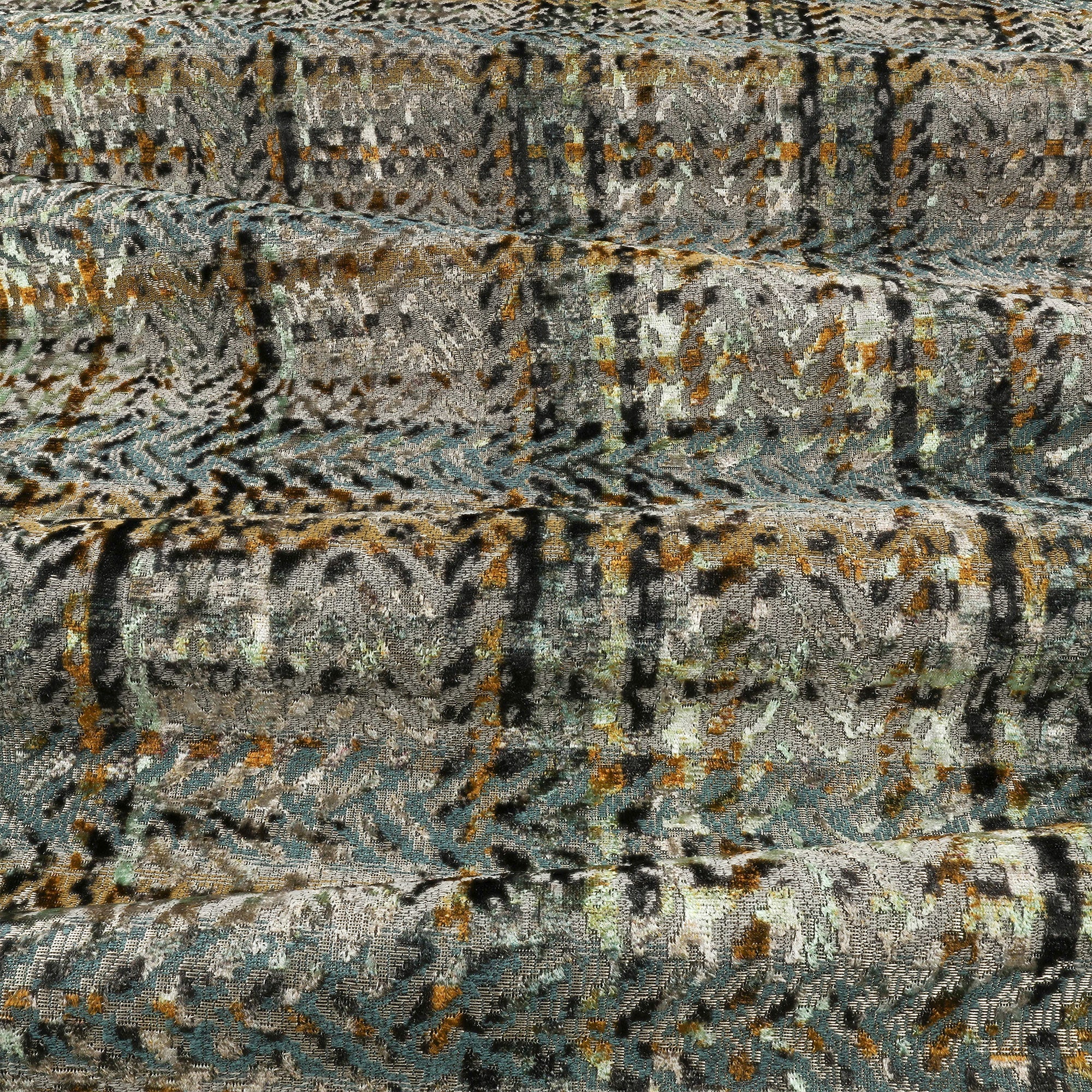 9153/02 Zurana Teal Arkose Fabric by Black Edition