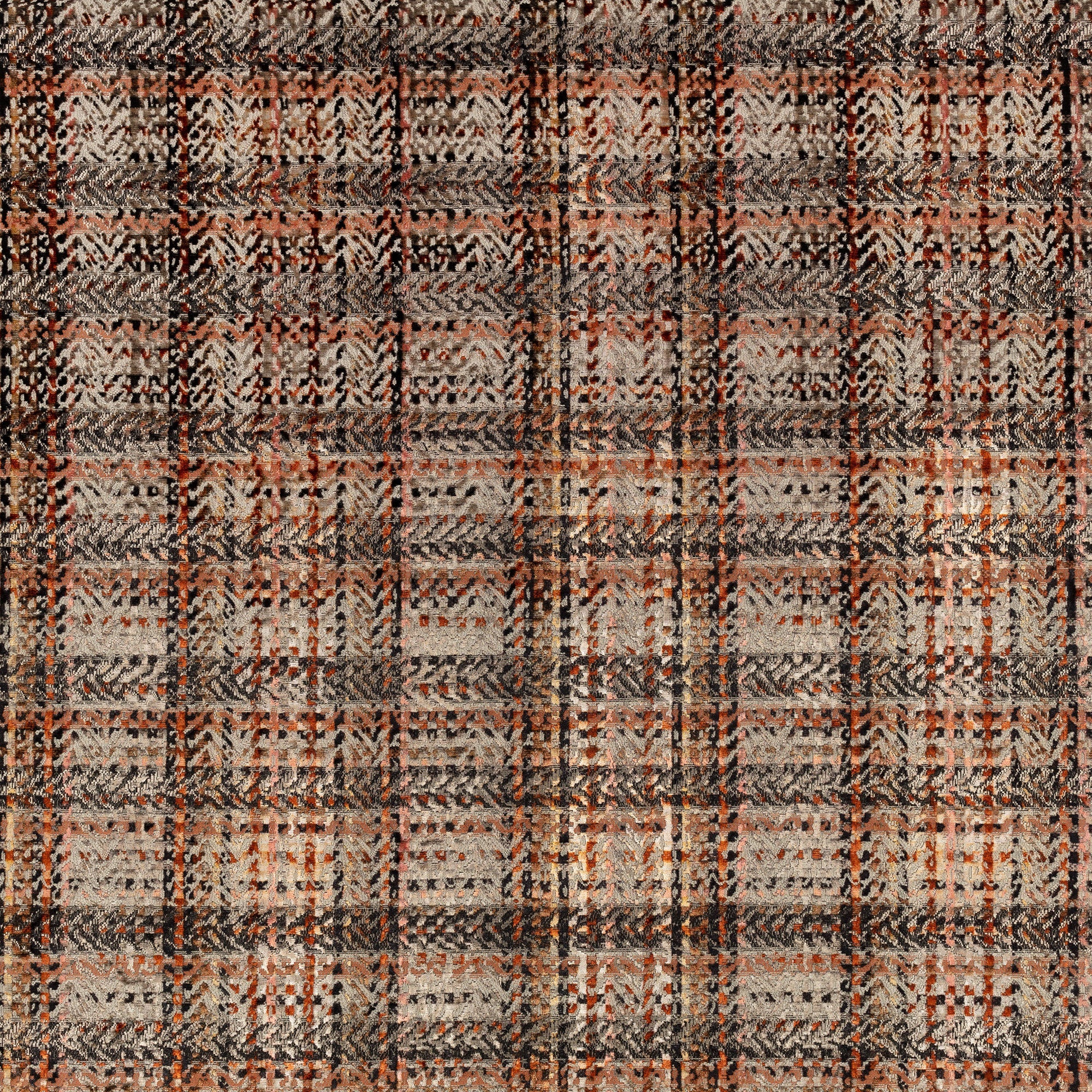 9153/03 Zurana Cayenne Arkose Fabric by Black Edition