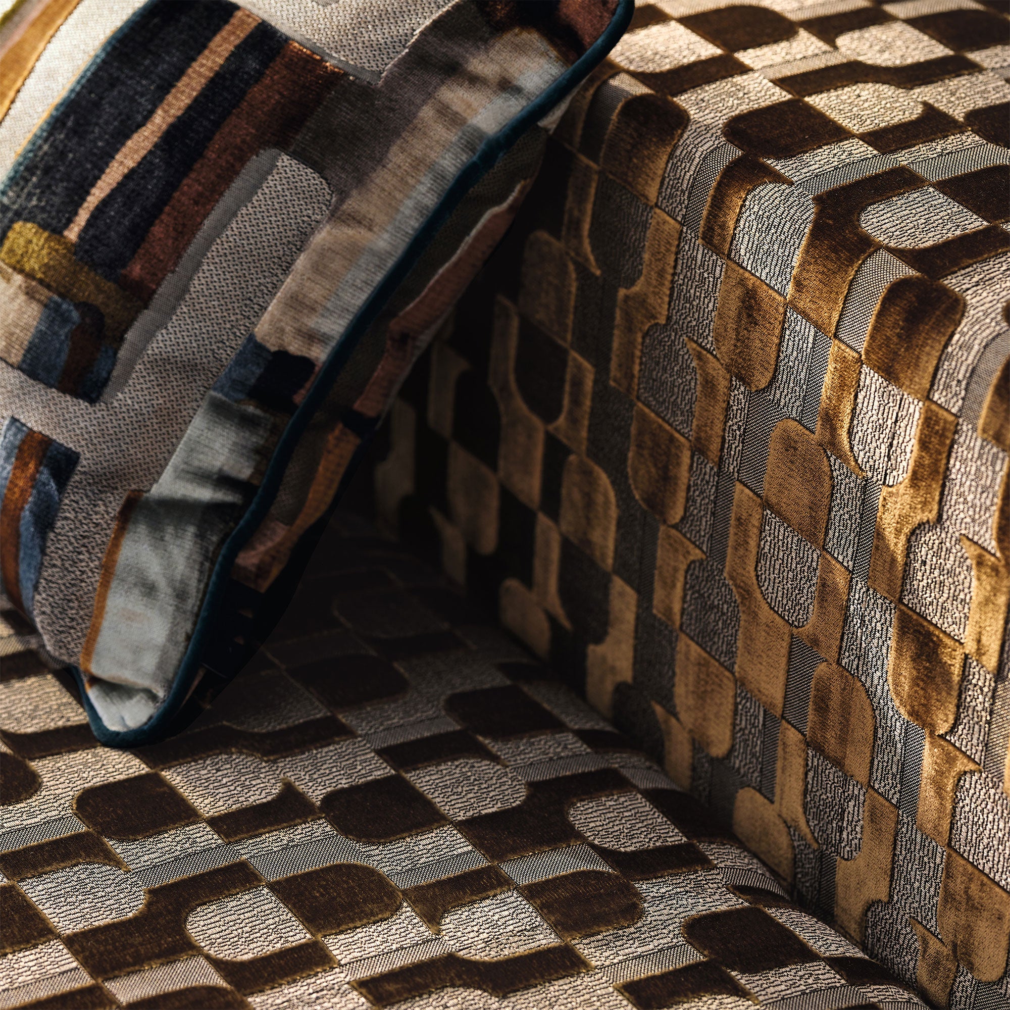 9158/04 Arkose Cumin Arkose Fabric by Black Edition