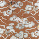 Chimera Copper Istoria Fabric by Black Edition