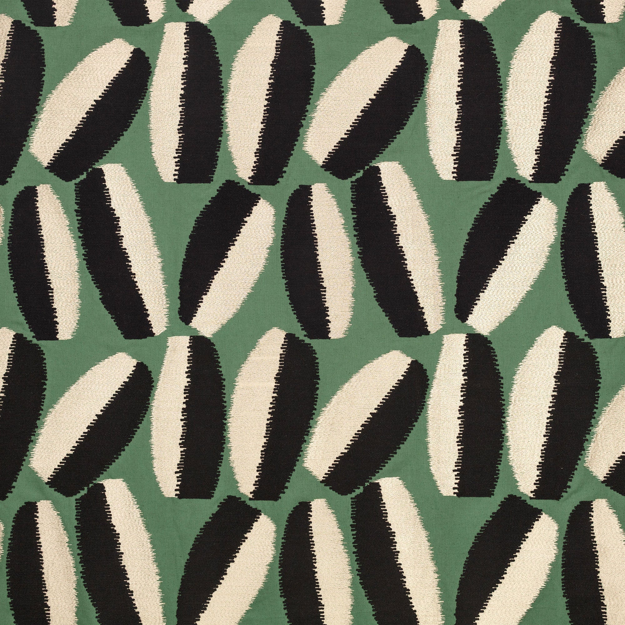 9164/01 Timor Malachite Istoria Fabric by Black Edition