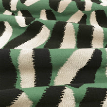 9164/01 Timor Malachite Istoria Fabric by Black Edition