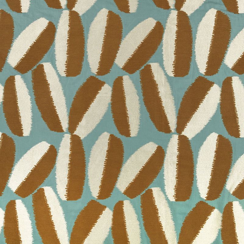 9164/03 Timor Caspian Istoria Fabric by Black Edition