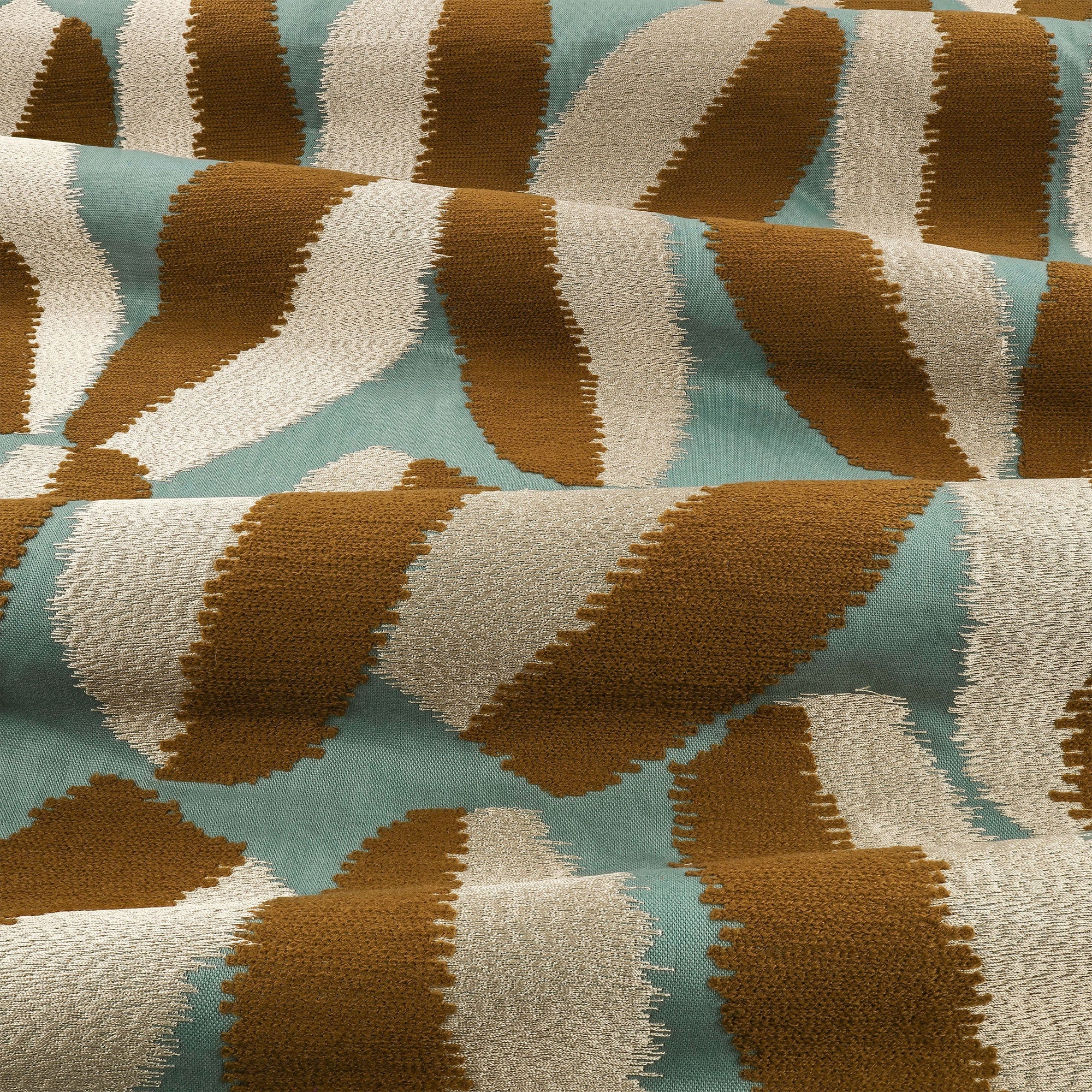 9164/01 Timor Malachite Istoria Fabric by Black Edition