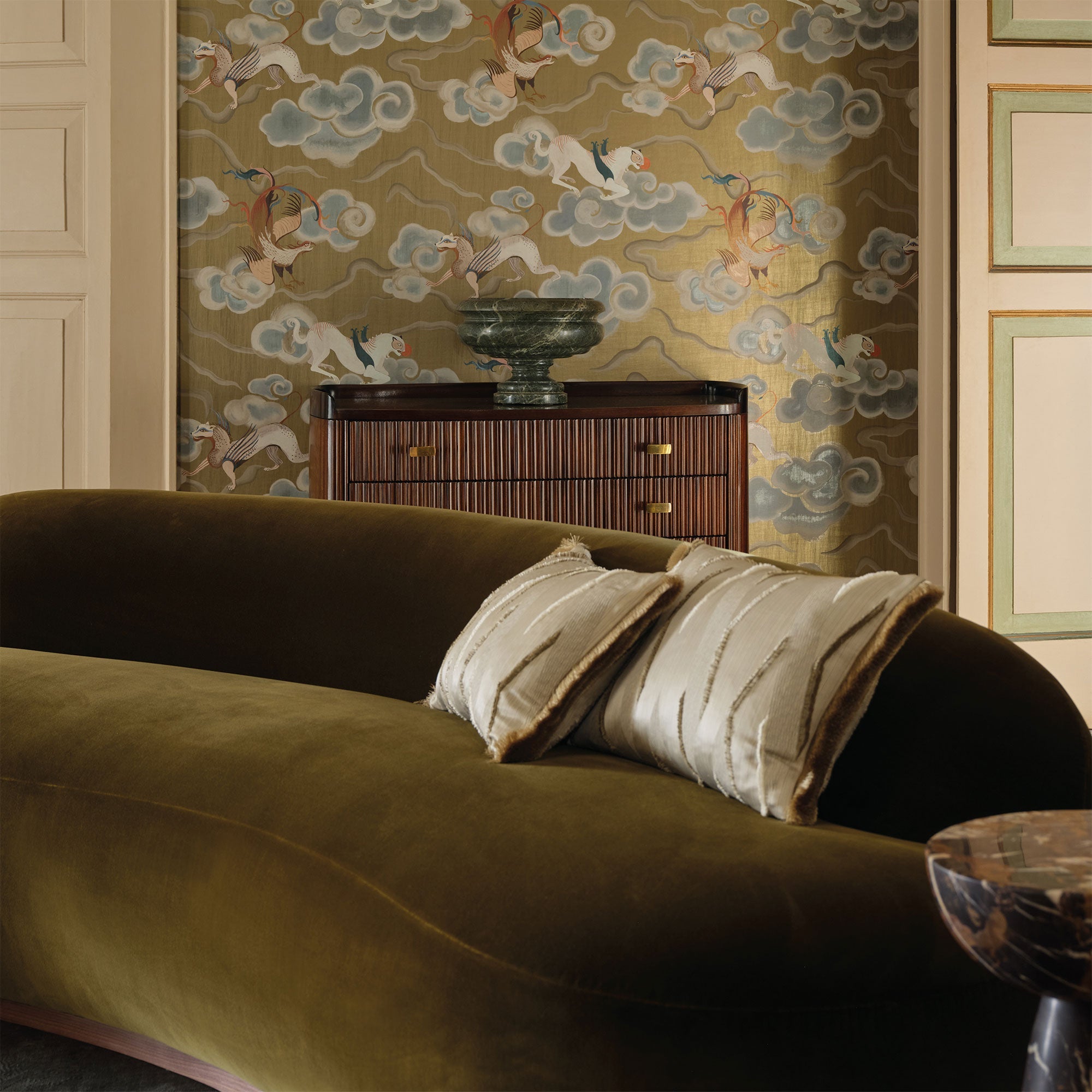 9165/04 Zaida Jaipur Istoria Fabric by Black Edition