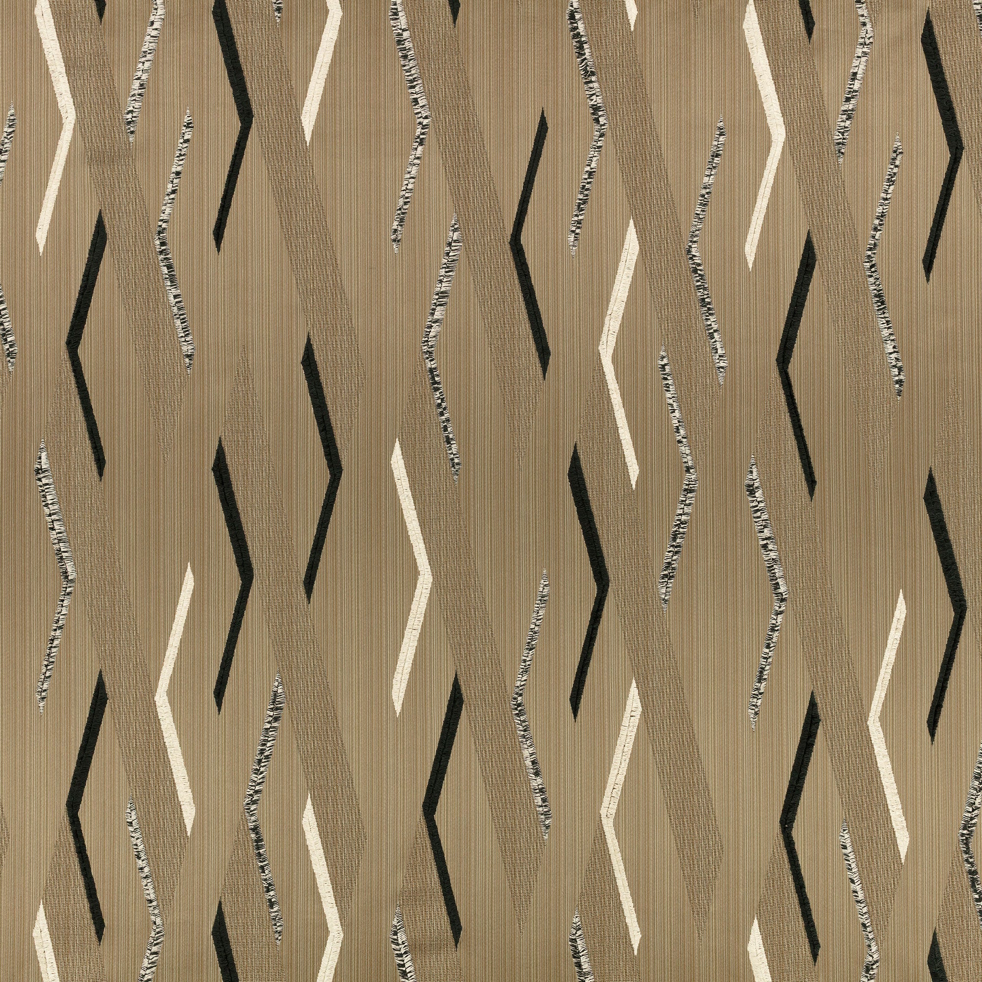 9165/02 Zaida Old Gold Istoria Fabric by Black Edition