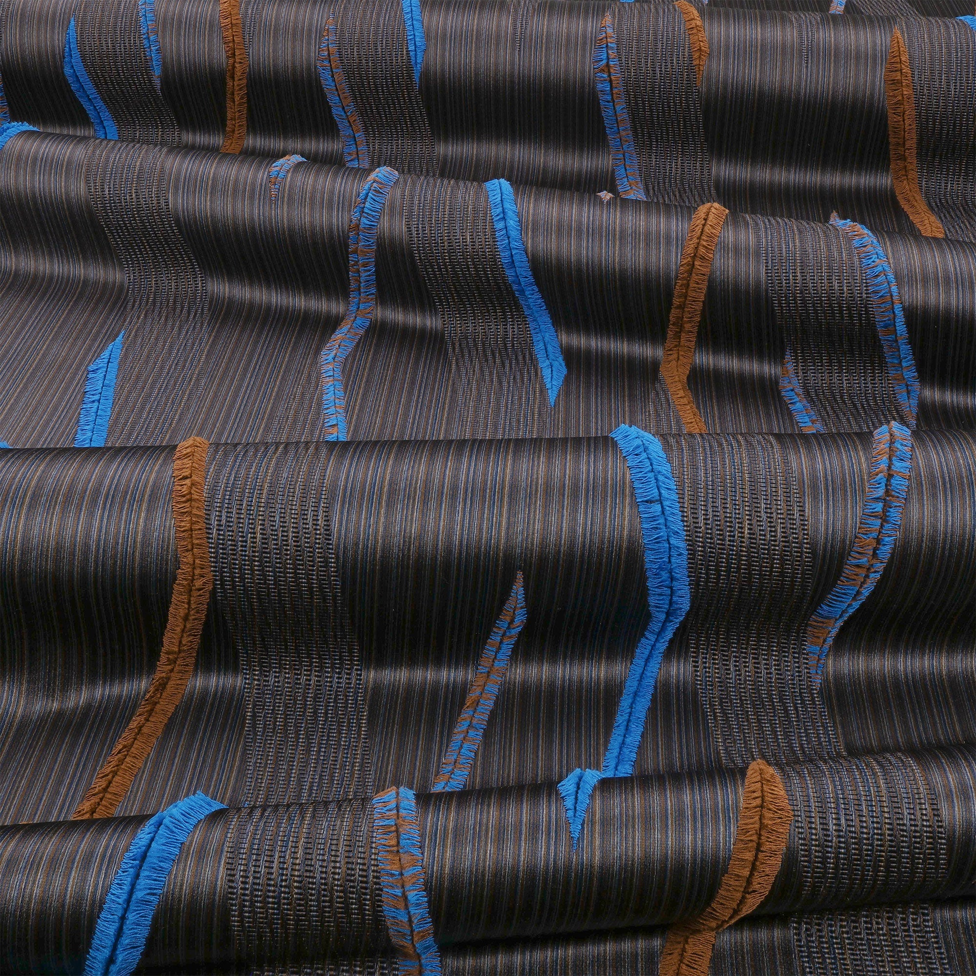 9164/01 Timor Malachite Istoria Fabric by Black Edition