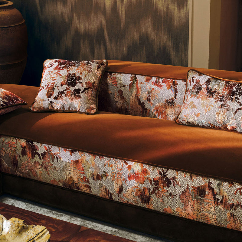 9166/03 Isenzo Topaz Istoria Fabric by Black Edition