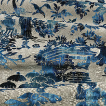 9164/01 Timor Malachite Istoria Fabric by Black Edition