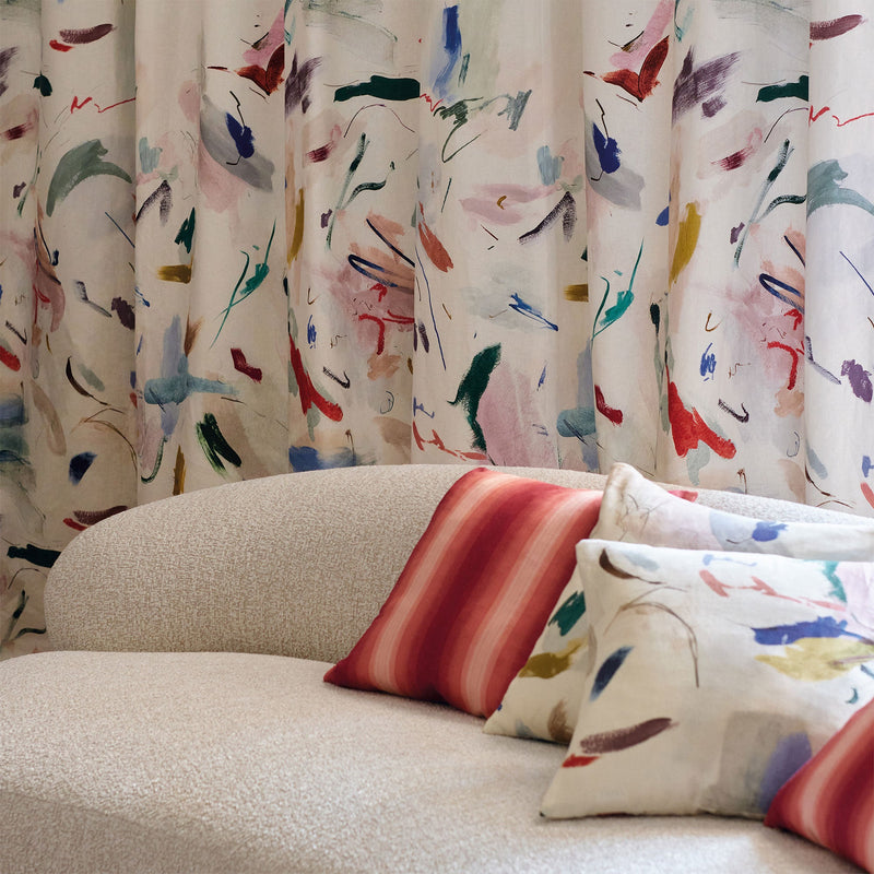 9167/01 Pigment Ashlar Istoria Fabric by Black Edition