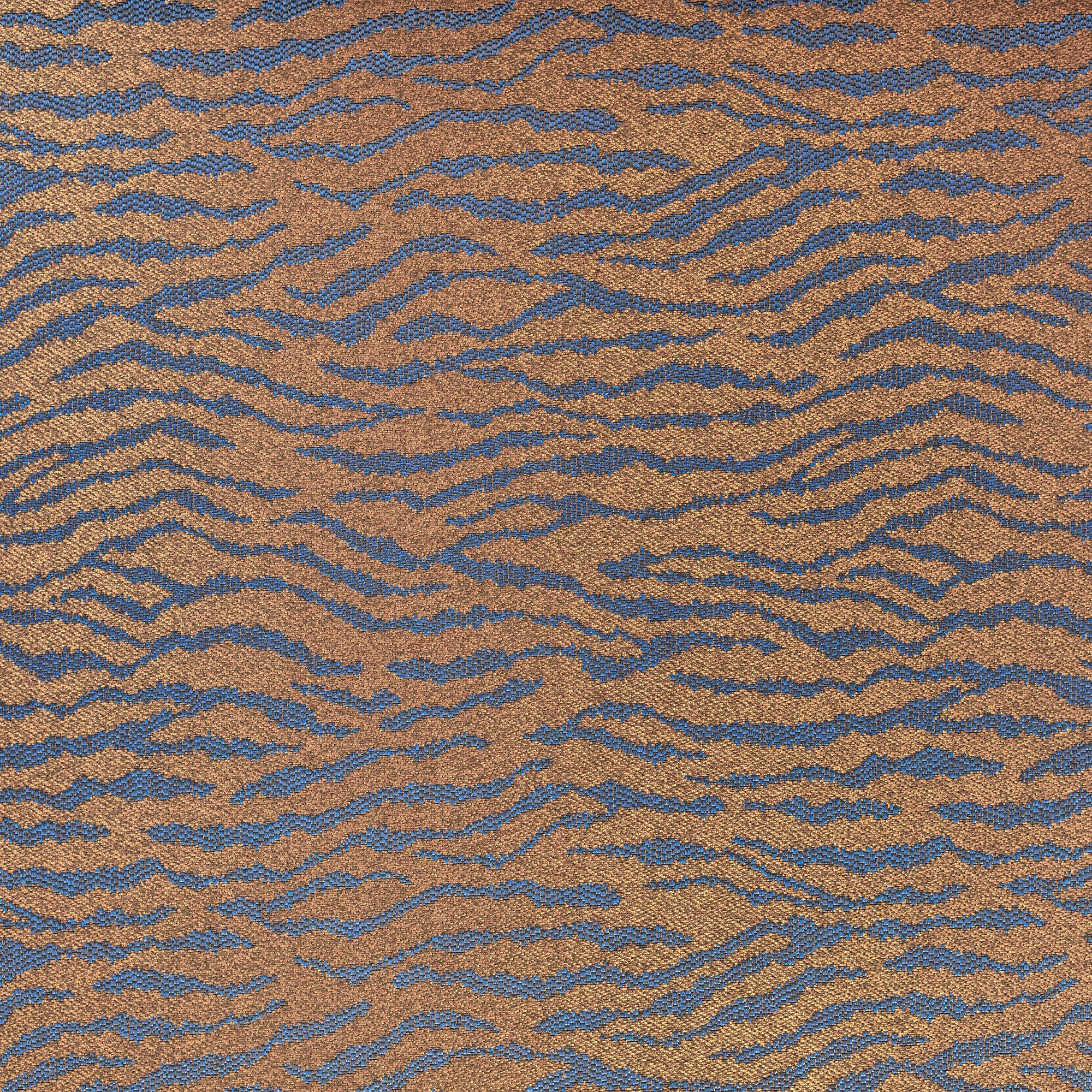 9176/04 Kendisi Cobalt Istoria Weaves Fabric by Black Edition