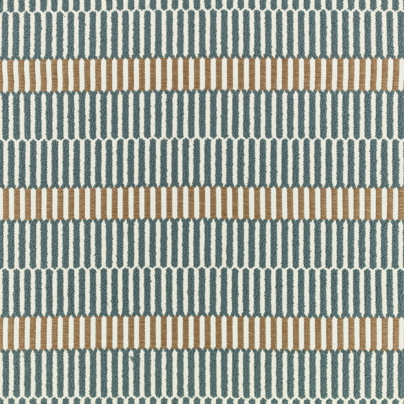 9186/04 Vida Teal Xandri Outdoor Fabric by Black Edition
