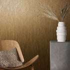 91932 Slub Natural Opulence Brown Wallpaper By Galerie