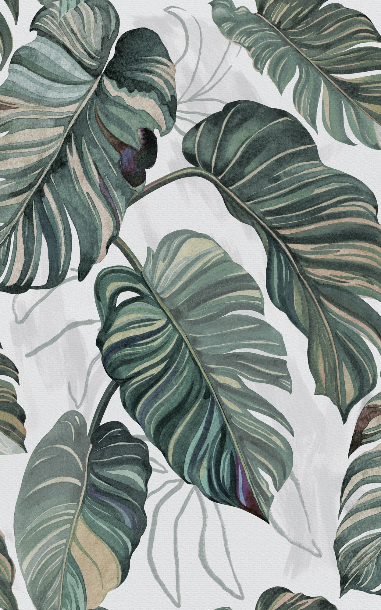 9200003 Carioca Grey Wander Wallpaper by Coordonné