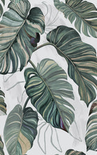 9200003 Carioca Grey Wander Wallpaper by Coordonné