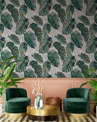 9200003 Carioca Grey Wander Wallpaper by Coordonné