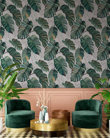 9200003 Carioca Grey Wander Wallpaper by Coordonné