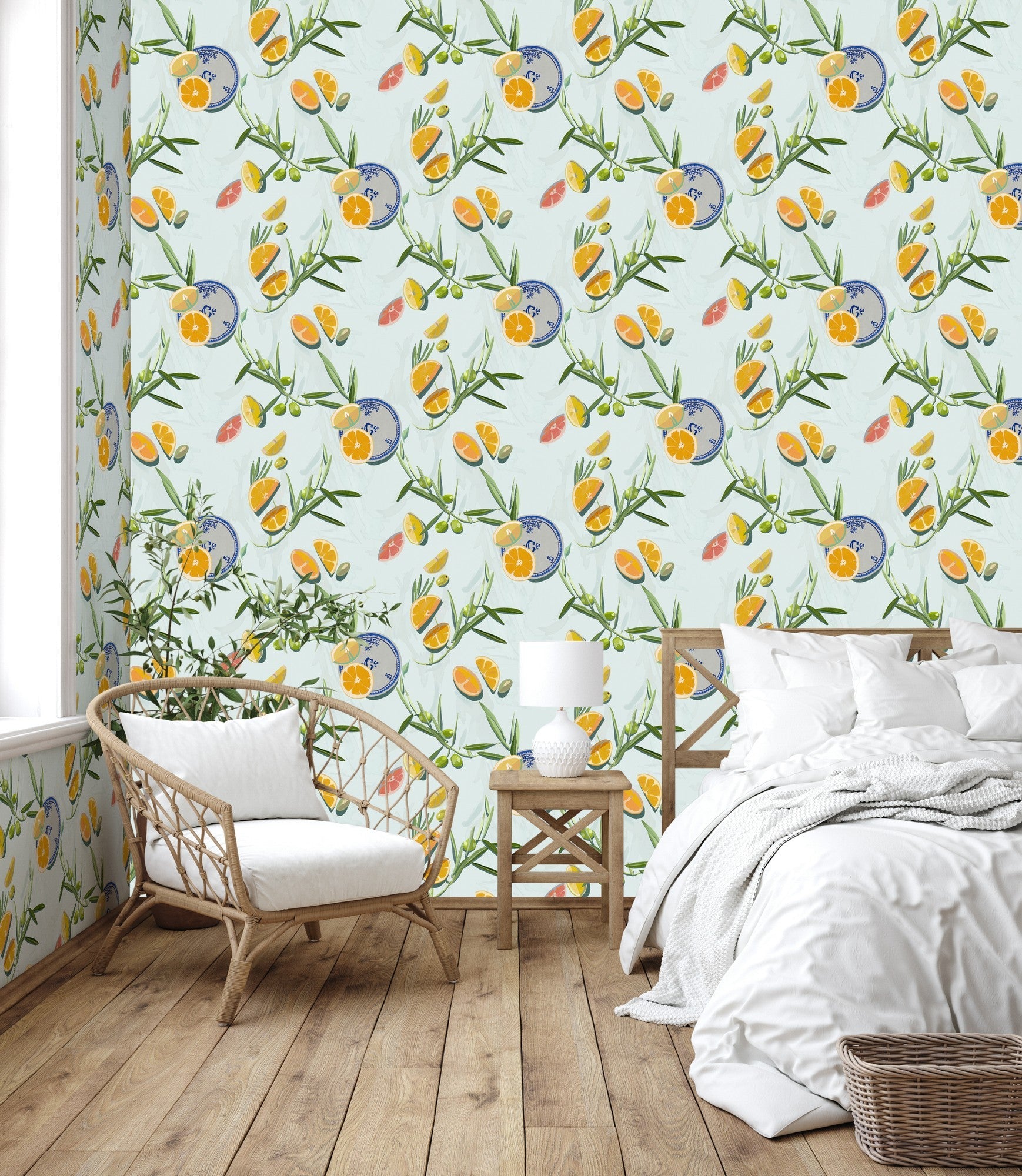 9200021 Bodegón Aqua Wander Wallpaper by Coordonné