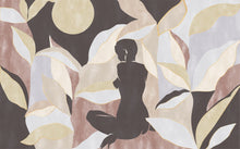 9200031 Bahir Dar Choco Wander Mural by Coordonné