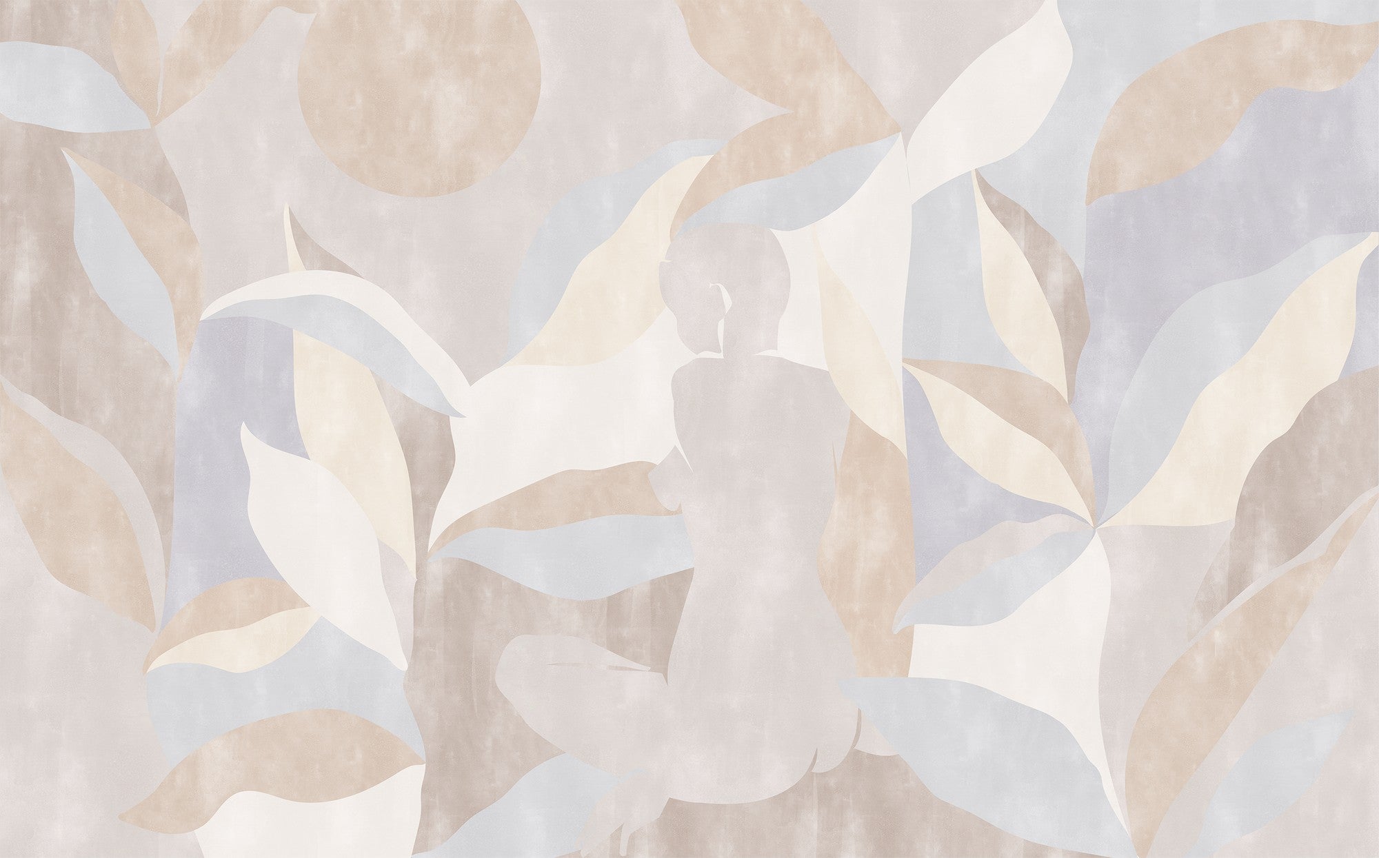 9200032 Bahir Dar Beige Wander Mural by Coordonné