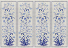 9200040 Daffodil Sky Wander Mural by Coordonné