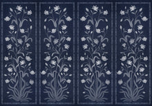 9200042 Daffodil Navy Wander Mural by Coordonné