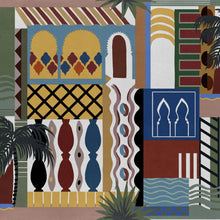 9200060 Majorelle Mustard Wander Wallpaper by Coordonné