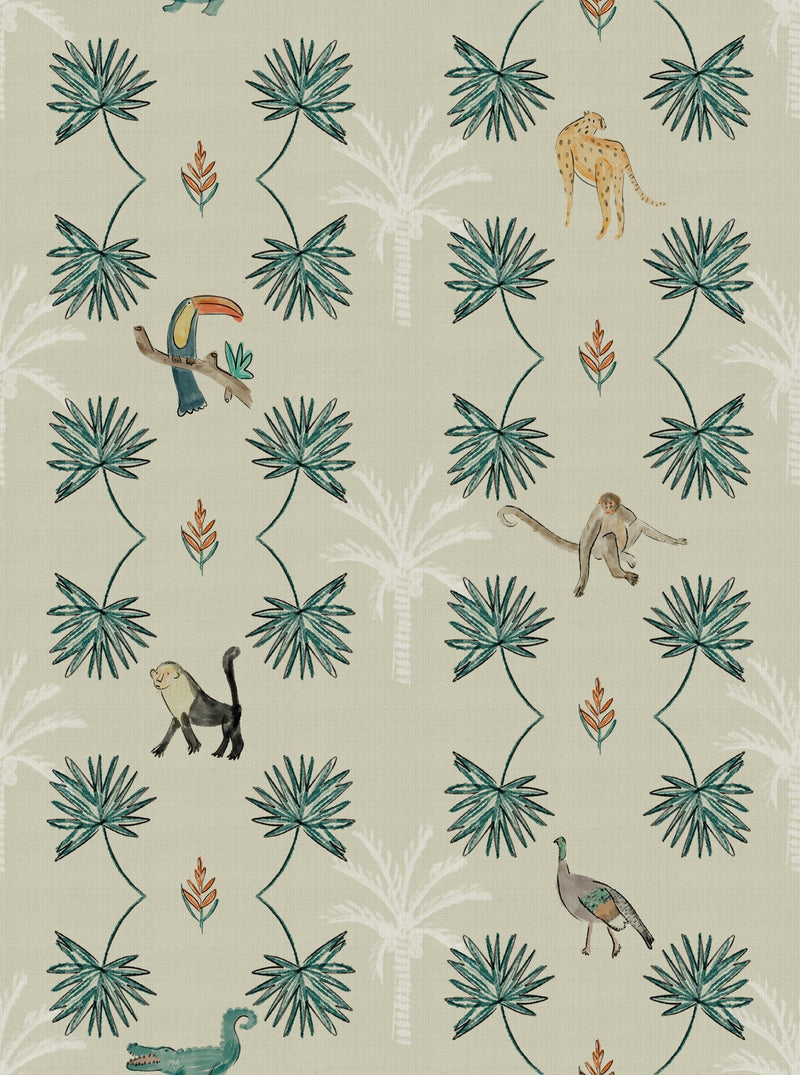 9200070 Monteverde Safari Wander Wallpaper by Coordonné