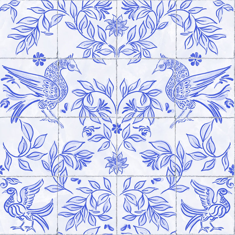 9200080 Cerâmica Blue Wander Wallpaper by Coordonné