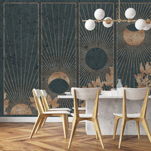 9200100 Da Lat Gold Wander Mural by Coordonné