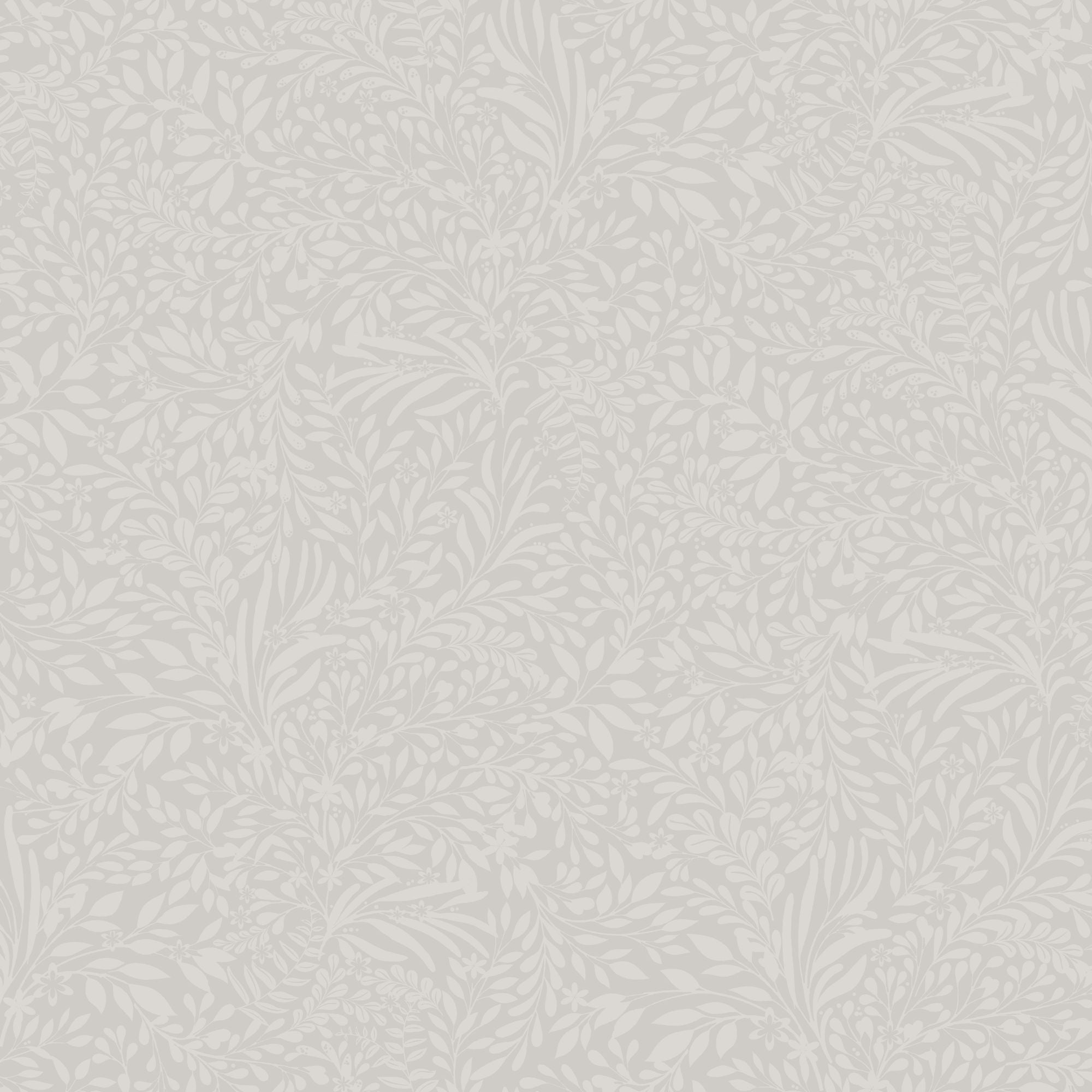 92116 Kristina Silver Grey Ester Wallpaper by Galerie